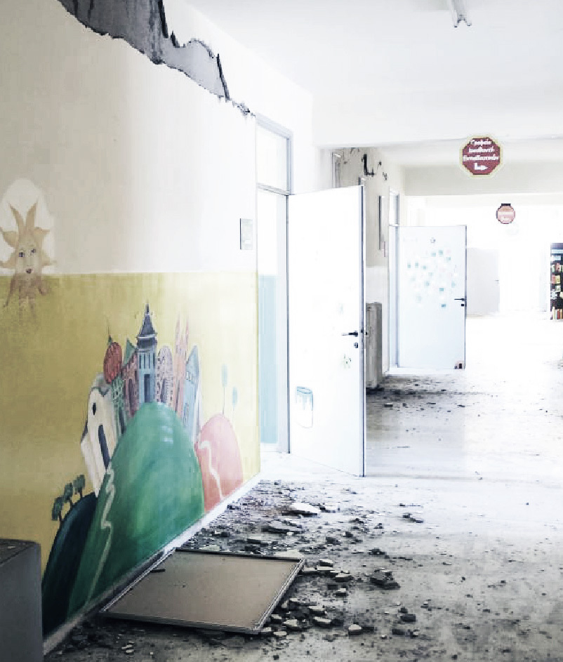 Αποκατάσταση τεσσάρων κτιριακών σχολικών συγκροτημάτων  του Δήμου Μινώα
